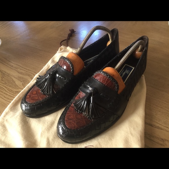 Bragano Crododile leather shoe - crafted in ITALY.